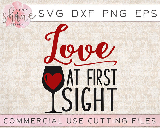 Love At First Sight SVG Poppy Shine Design 