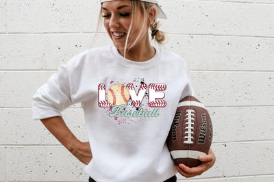 Love Baseball Sublimation Rupkotha 