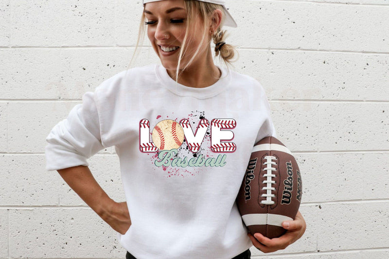 Love Baseball Sublimation Rupkotha 