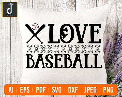 Love Baseball Svg, Baseball Love Svg, Baseball Shirt Svg SVG Alihossainbd 