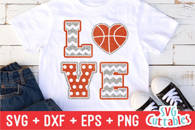 Love Basketball SVG Svg Cuttables 