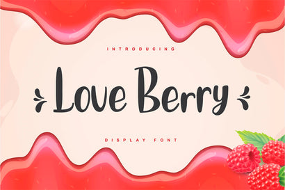 Love Berry Font toni_std 