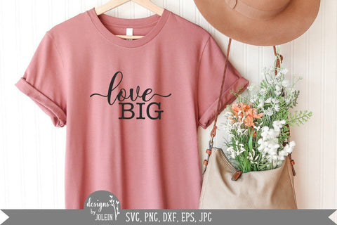 Love Big SVG Designs by Jolein 