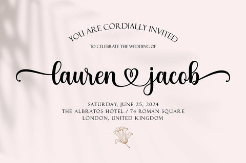 Love Bird Font Suza Studio 