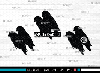 Love Bird Monogram, Love Bird Silhouette, Love Birds SVG, Bird Svg, Swallow Bird Svg, Chickadee Bird Svg, Pet Svg, SB00291 SVG ETC Craft 