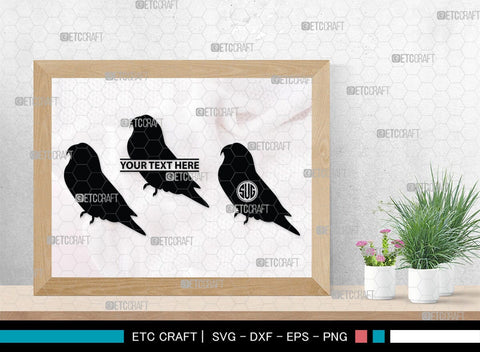 Love Bird Monogram, Love Bird Silhouette, Love Birds SVG, Bird Svg, Swallow Bird Svg, Chickadee Bird Svg, Pet Svg, SB00291 SVG ETC Craft 