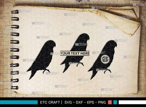 Love Bird Monogram, Love Bird Silhouette, Love Birds SVG, Bird Svg, Swallow Bird Svg, Chickadee Bird Svg, Pet Svg, SB00291 SVG ETC Craft 