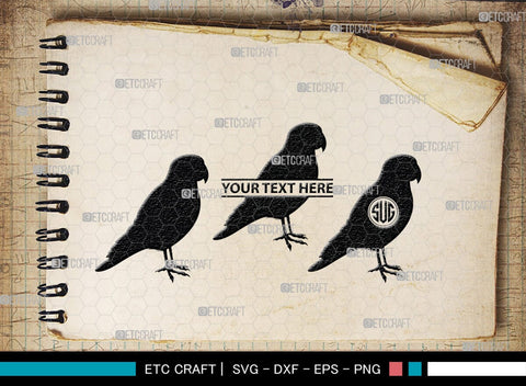 Love Bird Monogram, Love Bird Silhouette, Love Birds SVG, Bird Svg, Swallow Bird Svg, Chickadee Bird Svg, Pet Svg, SB00291 SVG ETC Craft 