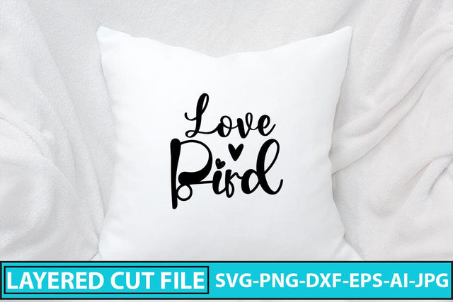 Love Bird SVG Cut File SVG Syaman 
