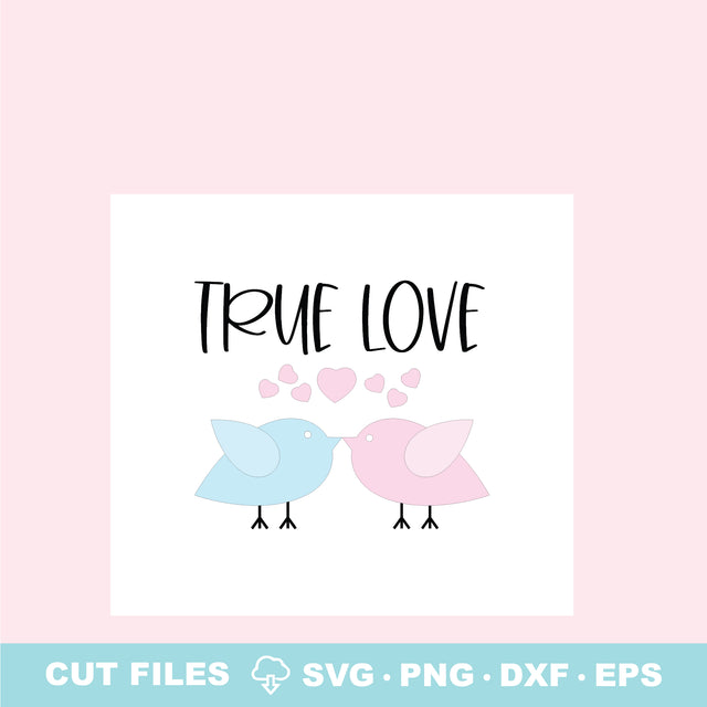 Love Birds SVG Elise Cellucci 