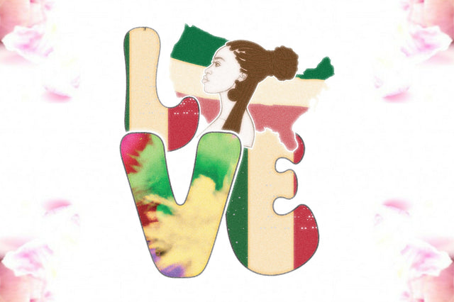 Love Black History Month Sublimation Sublimation Jagonath Roy 