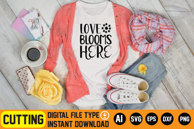 Love Blooms Here SVG CraftlabSvg29 
