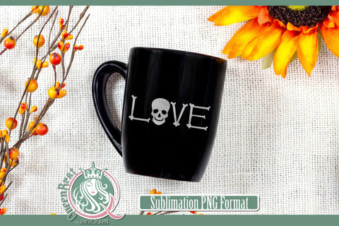 LOVE Bones Sublimation Sublimation QueenBrat Digital Designs 