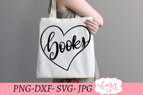 Love books SVG, book nerd svg SVG Amorclipart 