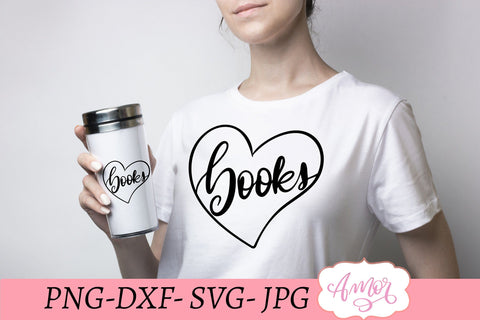 Love books SVG, book nerd svg SVG Amorclipart 