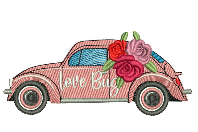 Love Bug Embroidery Designs, Beetle Love Embroidery/Applique DESIGNS NextEmbroidery 