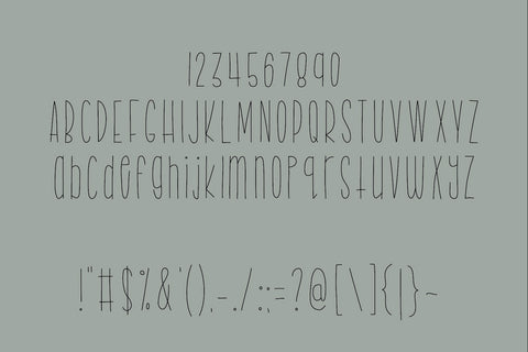 Love Bug Hairline Font Kitaleigh 