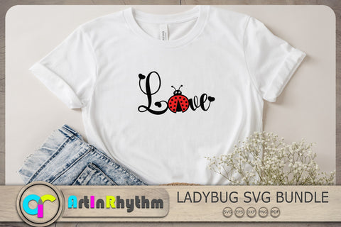 Love Bug Svg, Ladybug Svg, Love Svg, Valentines Day Svg SVG Artinrhythm shop 