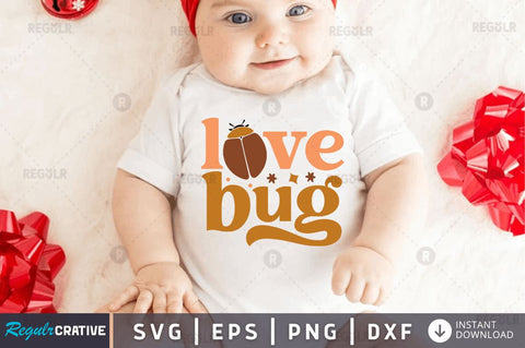 Love bug SVG SVG Regulrcrative 