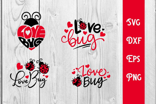 love bug svg, Valentine cut file, sublimation SVG dadan_pm 