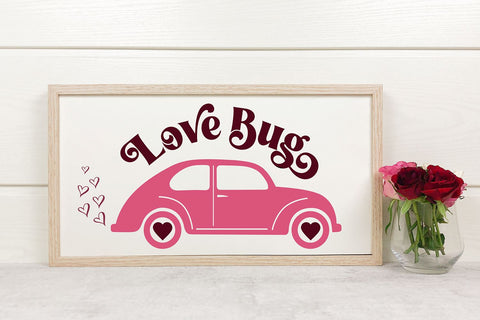Love Bug Valentine's Day SVG SVG B Renee Design 