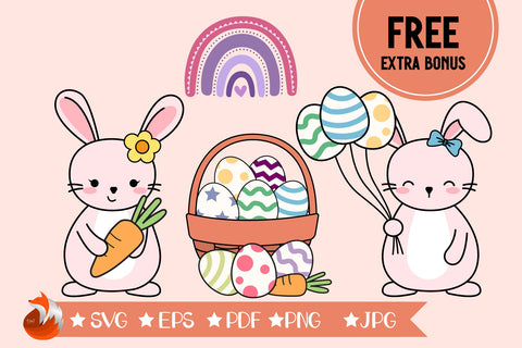Love Bunny Fonts Font Fox7 By Rattana 