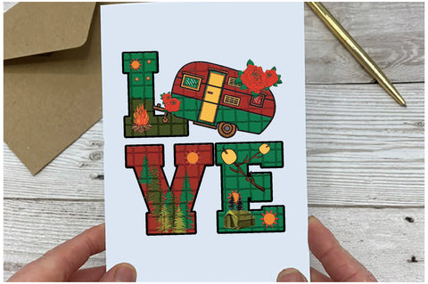 Love Camping Sublimation Sublimation Jagonath Roy 