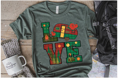 Love Camping Sublimation Sublimation Jagonath Roy 