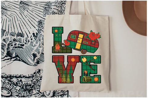 Love Camping Sublimation Sublimation Jagonath Roy 