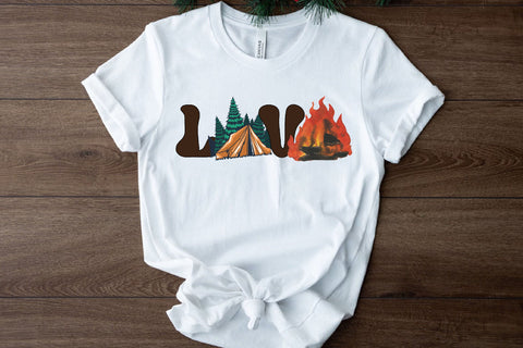 Love Camping Sublimation Sublimation Rupkotha 