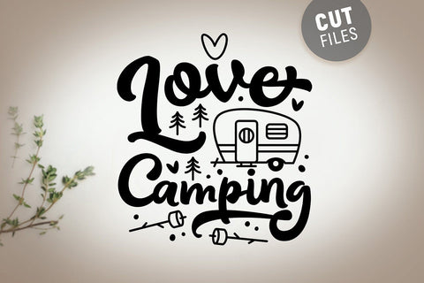 Love Camping SVG SVG VectorSVGdesign 