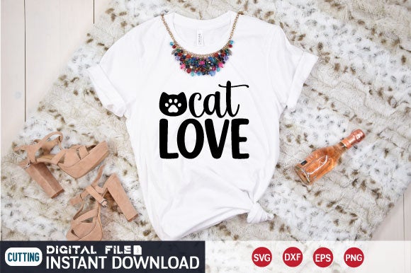 Love cat SVG md faruk hossain 