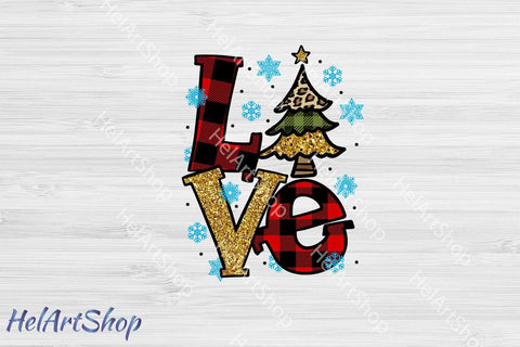 Love Christmas sublimation png Sublimation _HelArtShop_ 