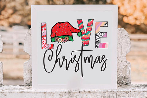 Love Christmas Sublimation Sublimation Creativeart88 