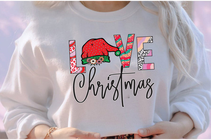 Love Christmas Sublimation Sublimation Creativeart88 