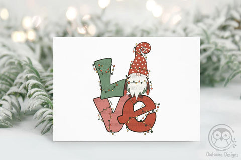 LOVE Christmas Sublimation Sublimation LAM HOANG THUY 
