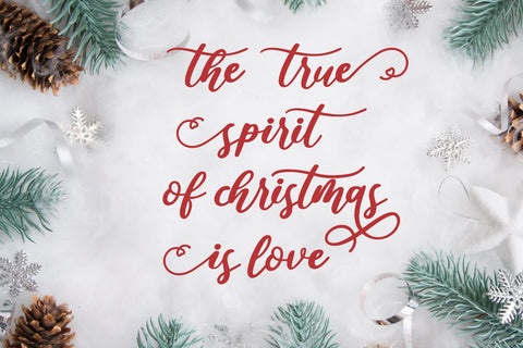 Love Christmas SVG Kasih Ibu 