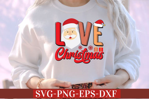 Love christmas SVG SVG DESIGNISTIC 