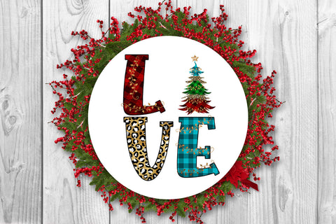 Love Christmas Tree Sublimation I Holiday Sublimation Ideas Sublimation Happy Printables Club 