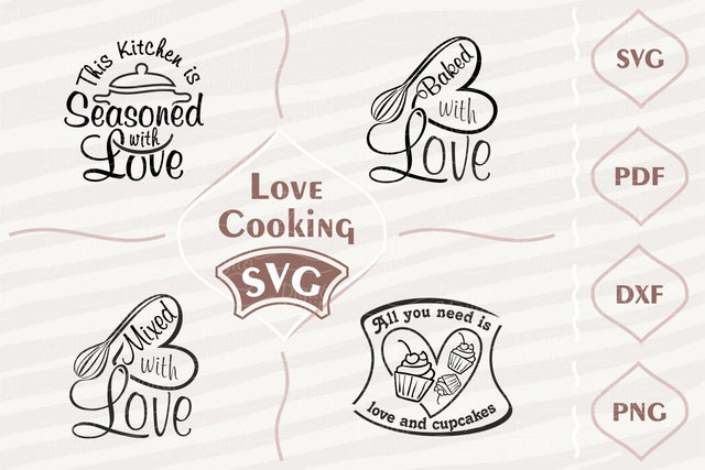 Love cooking SVG bundle SVG Digital Mojito 
