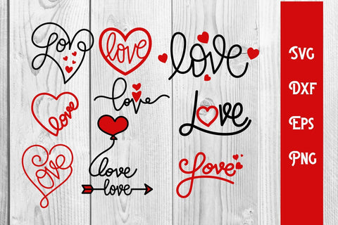love doodle heart, love svg SVG dadan_pm 