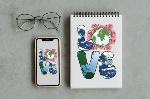 Love Earth Day Sublimation Sublimation Jagonath Roy 