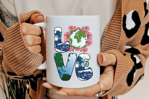 Love Earth Day Sublimation Sublimation Jagonath Roy 