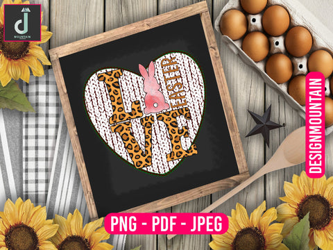 Love Easter sublimation design Sublimation Alihossainbd 