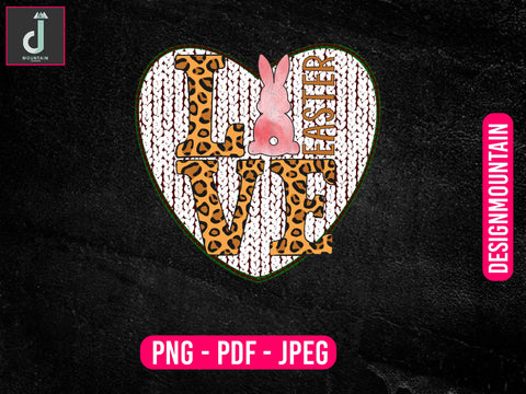 Love Easter sublimation design Sublimation Alihossainbd 