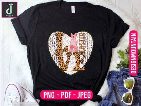 Love Easter sublimation design Sublimation Alihossainbd 