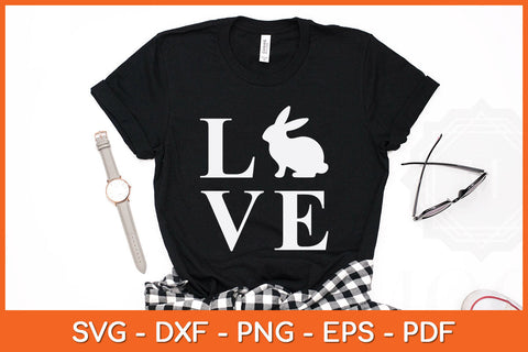 Love Easter Svg Png Dxf Digital Cutting File SVG Helal 