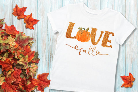 Love Fall Sublimation I Fall Pumpkin Love Sublimation Design Sublimation Happy Printables Club 