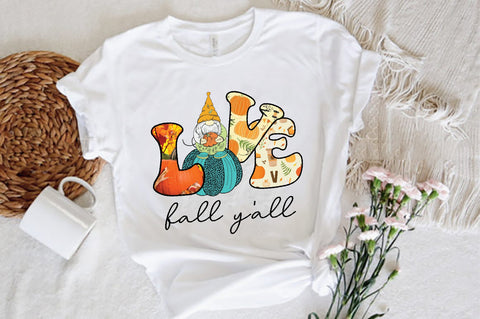 Love Fall Y'all Sublimation Sublimation Jagonath Roy 