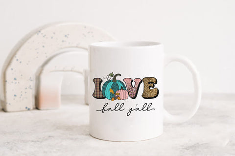 Love Fall Y'all Sublimation Sublimation Jagonath Roy 